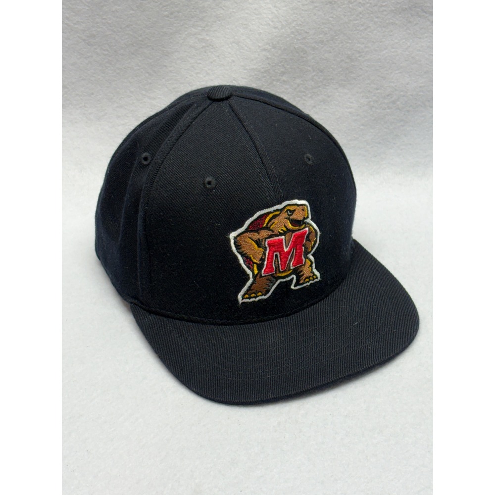Maryland Terrapins Hat Top of the World Black One Size Exclusive Testudo